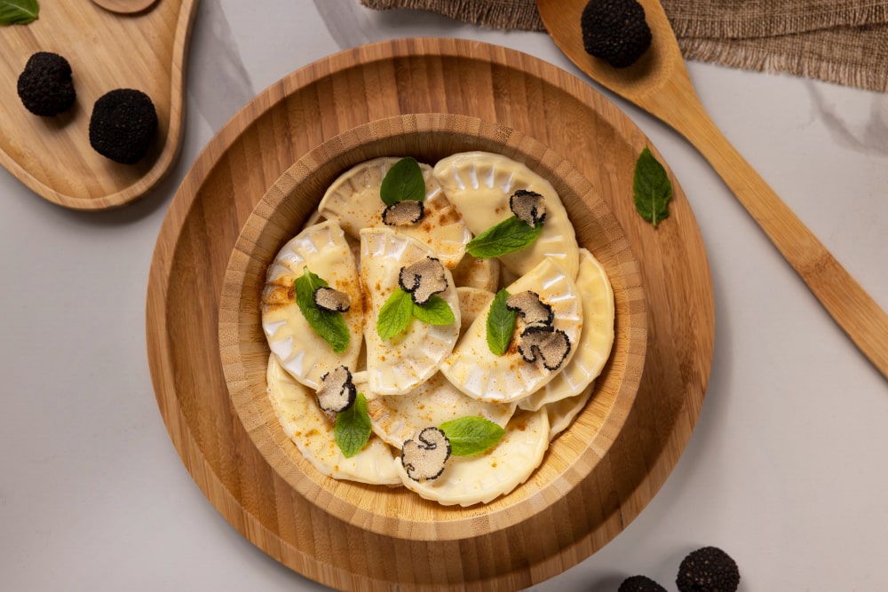 Pierogi z dziczyzną